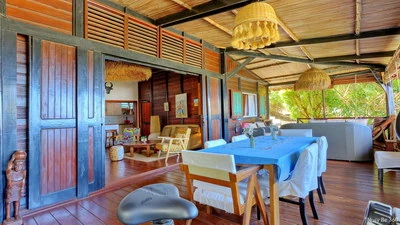 Terrasse de la villa